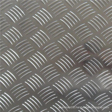 Five Bar Embossed Aluminum Sheet